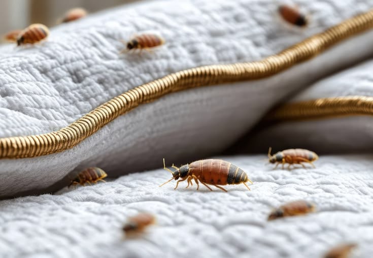 Cimice dei letti ingrandita